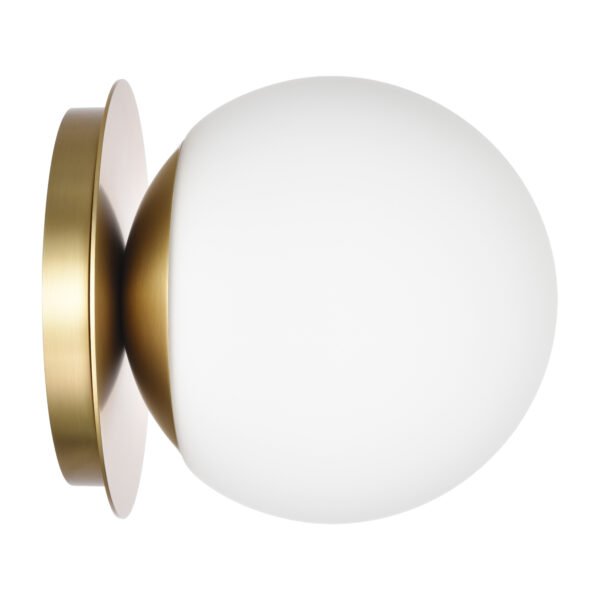 1-Light Modern Globe Wall Sconce - Image 2