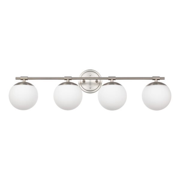 4-Light Globe Bathroom Vanity Light