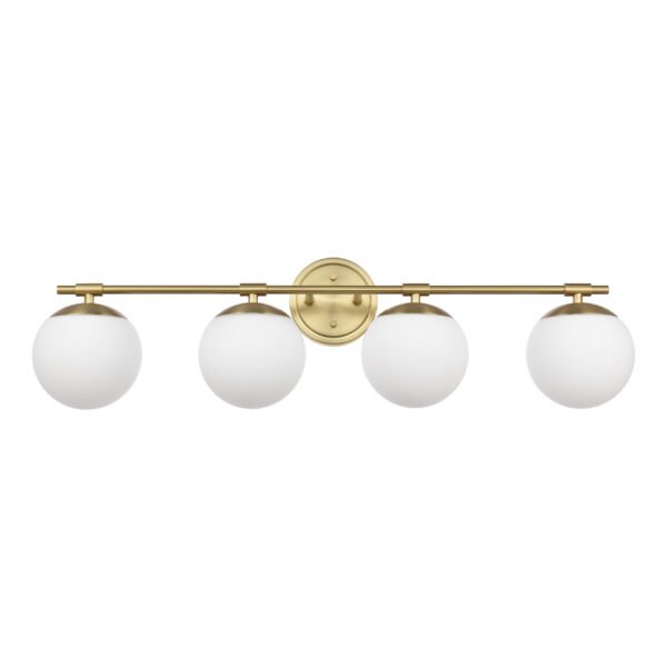 4-Light Globe Bathroom Vanity Light - Image 2