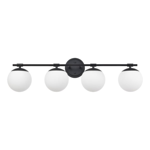 4-Light Globe Bathroom Vanity Light - Image 3