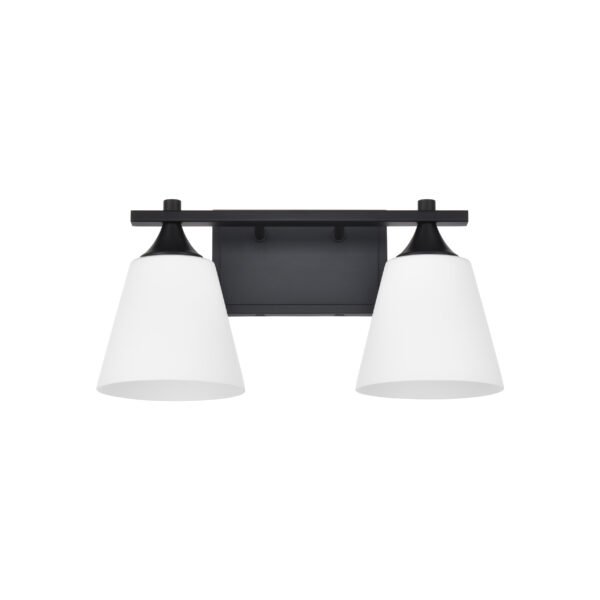 2-Light Transitional Bathroom Vanity Light Fixtures - Image 4