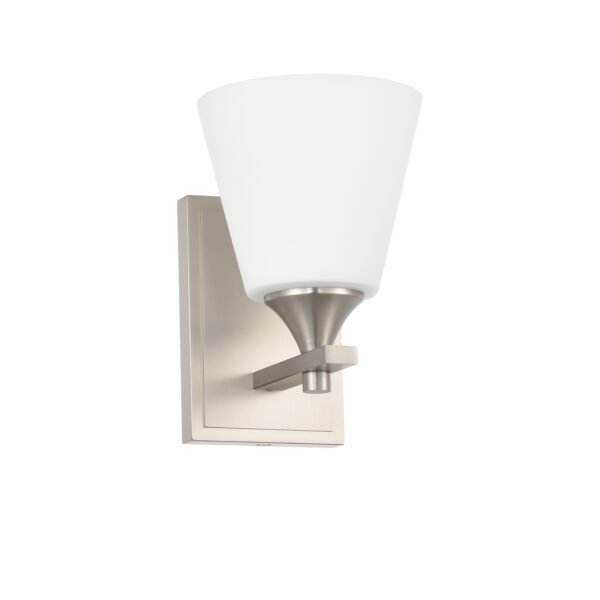 1-Light Transitional Wall Sconce