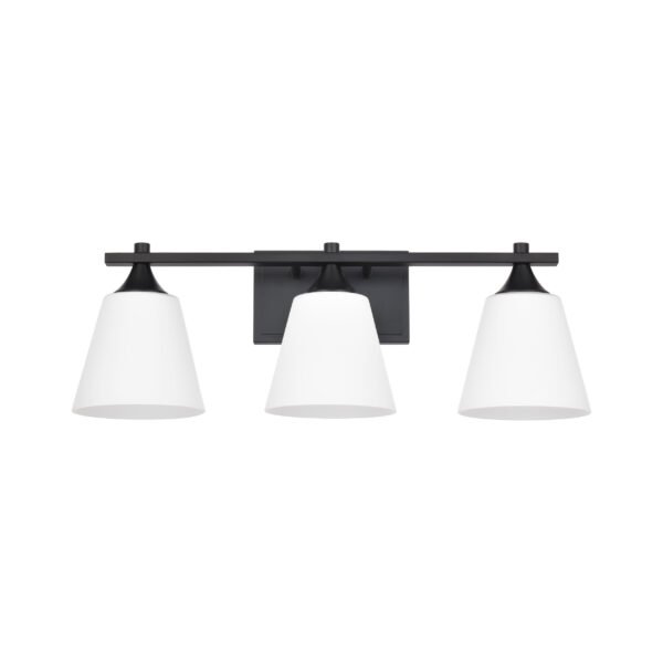 3-Light Transitional Bathroom Vanity Light Fixtures - Image 4