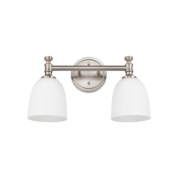 2-Light Traditional Bathroom Vanity Light Fixtures