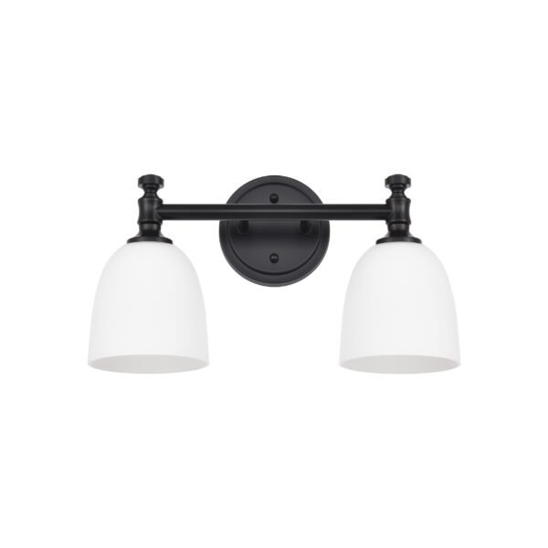 2-Light Traditional Bathroom Vanity Light Fixtures - Image 4