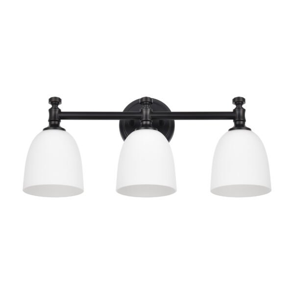 3-Light Traditional Bathroom Vanity Light Fixtures - Image 4