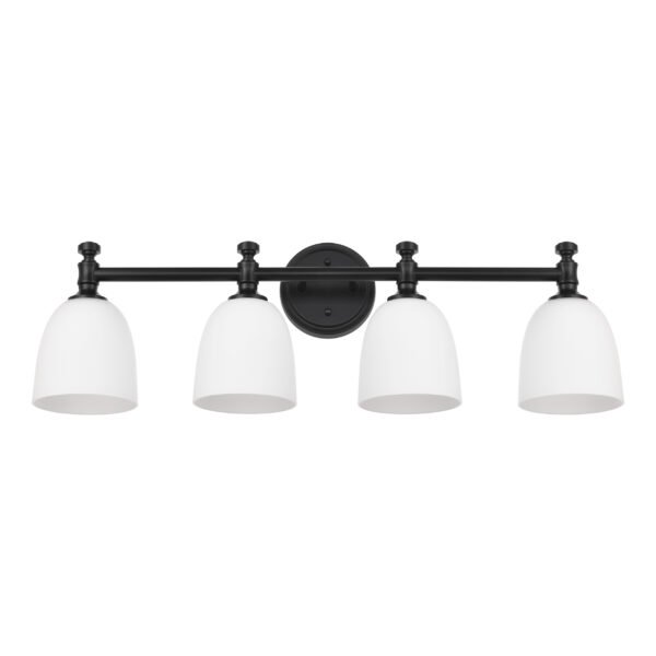 4-Light Traditional Bathroom Vanity Light Fixtures - Image 4