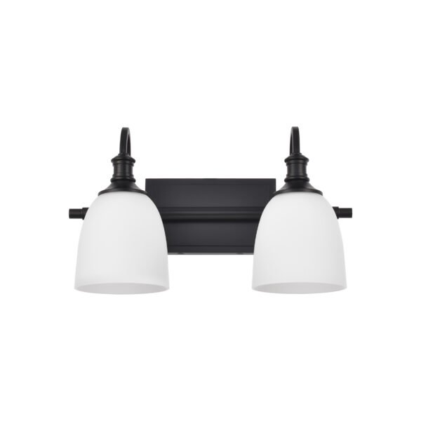 2-Light Traditional Bathroom Vanity Light Fixtures - Image 3