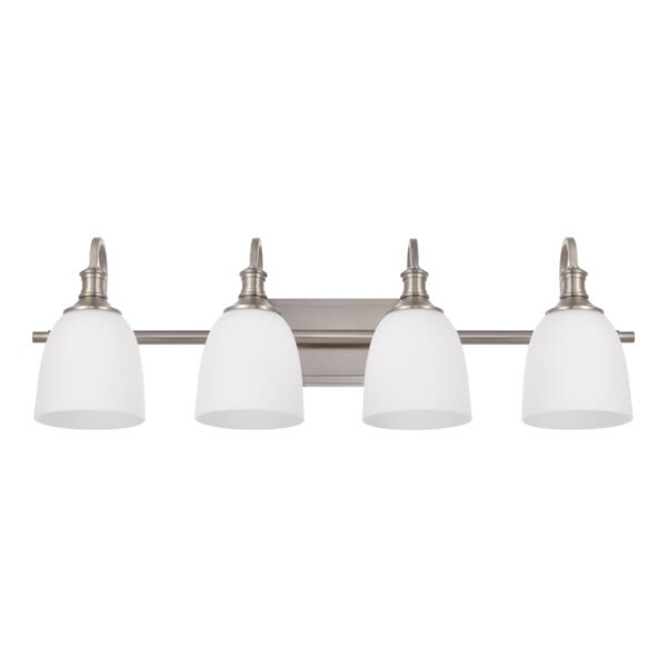 4-Light Traditional Bathroom Vanity Light Fixtures