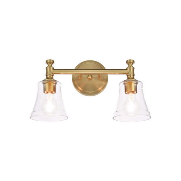 2-Light Traditional Bathroom Vanity Light Fixtures - Image 7