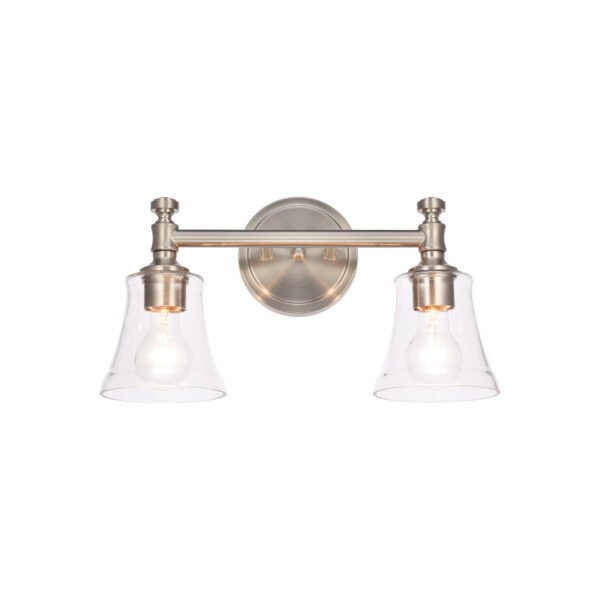 2-Light Traditional Bathroom Vanity Light Fixtures - Image 8
