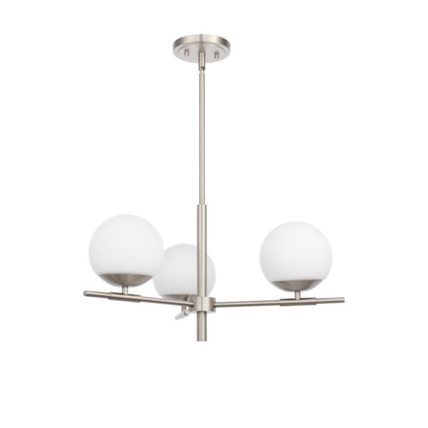 3-Light Modern Globe Pendant Lighting Fixture