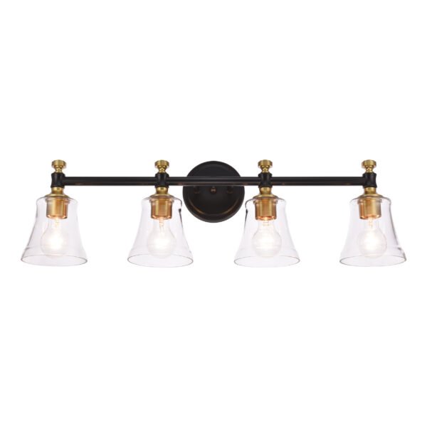 4-Light Traditional Bathroom Vanity Light Fixtures - Image 8