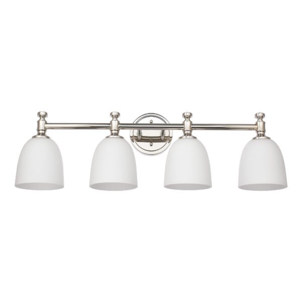 4-Light Traditional Bathroom Vanity Light Fixtures