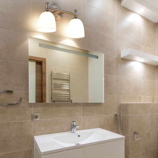 2-Light Traditional Bathroom Vanity Light Fixtures - Image 7