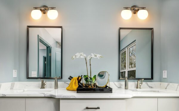 2-Light Globe Bathroom Vanity Light - Image 9
