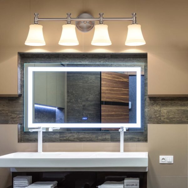 4-Light Traditional Bathroom Vanity Light Fixtures - Image 11