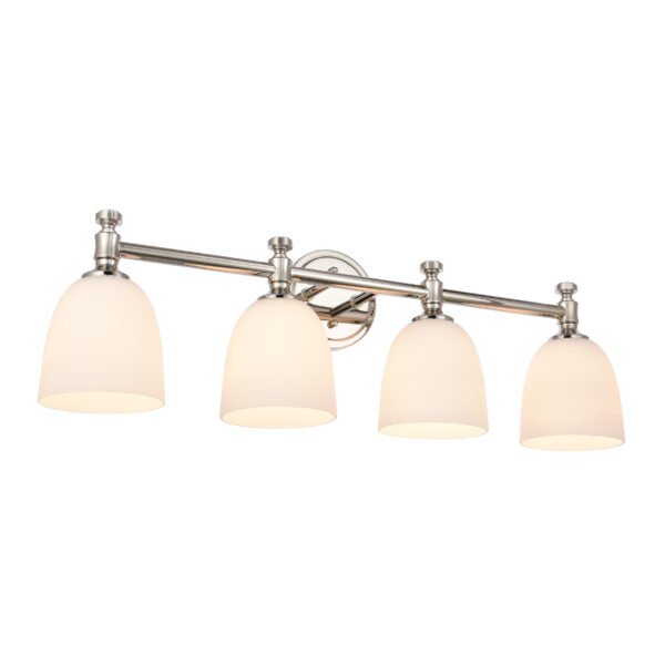 4-Light Traditional Bathroom Vanity Light Fixtures - Image 5
