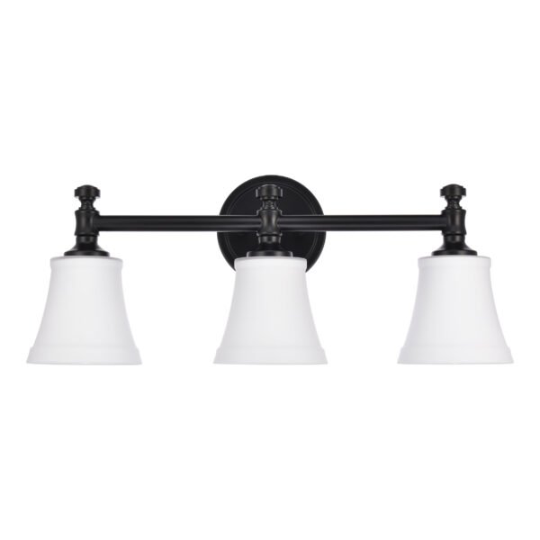3-Light Traditional Bathroom Vanity Light Fixtures - Image 4