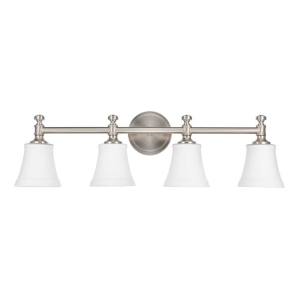 4-Light Traditional Bathroom Vanity Light Fixtures