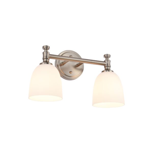 2-Light Traditional Bathroom Vanity Light Fixtures - Image 5