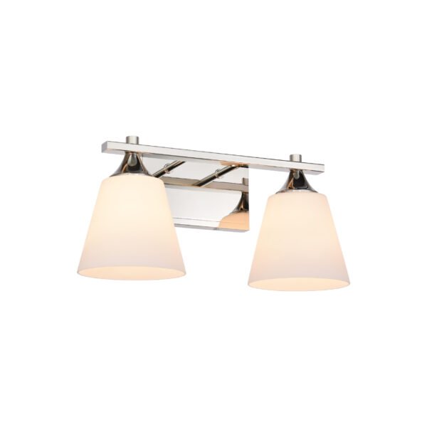 2-Light Transitional Bathroom Vanity Light Fixtures - Image 5