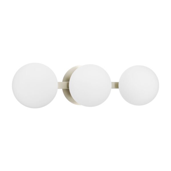 3-Light Modern Globe Bathroom Vanity Light - Image 3