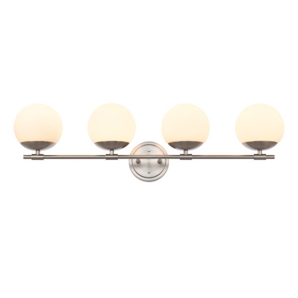 4-Light Globe Bathroom Vanity Light - Image 5