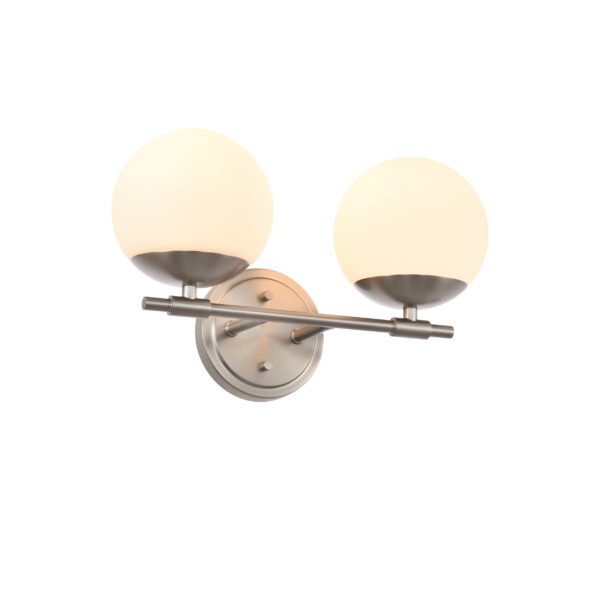 2-Light Globe Bathroom Vanity Light - Image 5