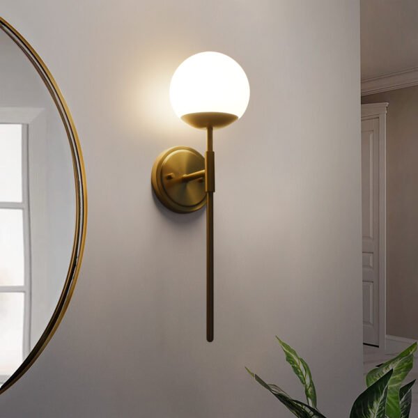 1-Light Globe Wall Sconce - Image 7