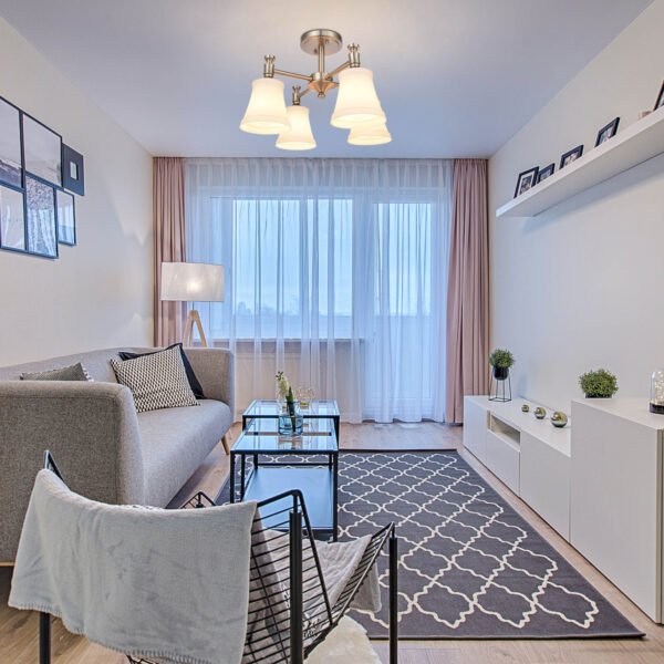 4-Light Semi Flush Mounted Ceiling Light - Image 6